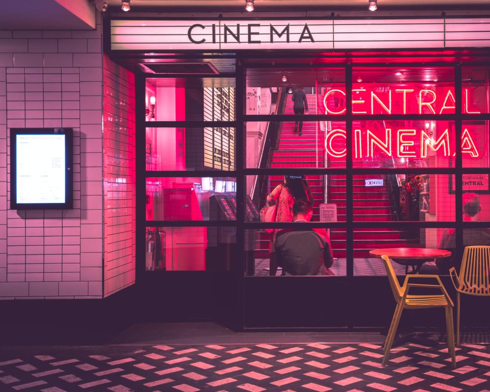 The outside of Picturehouse Cinema in London