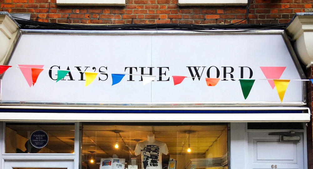Gay's the word bookshop