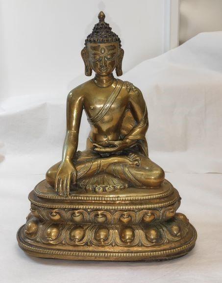 20th century Buddha sculpture