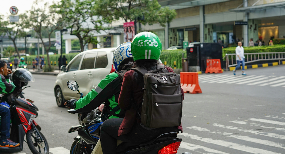 Grab Bike Driver 