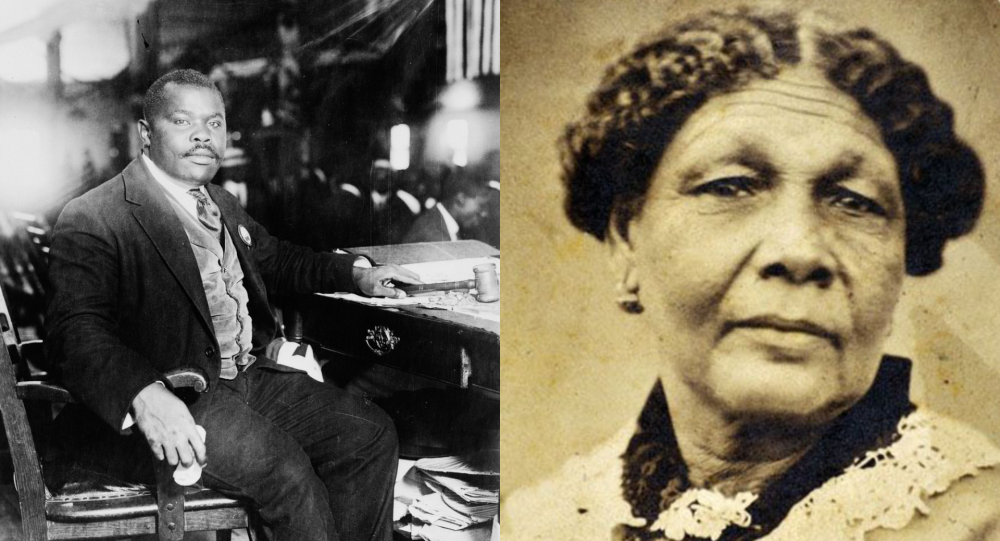 Marcus Garvey and Mary Seacole 