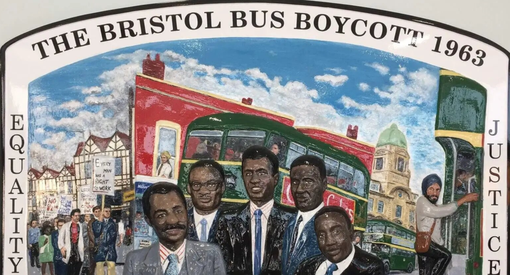 Illustration of The Bristol Bus Boycott