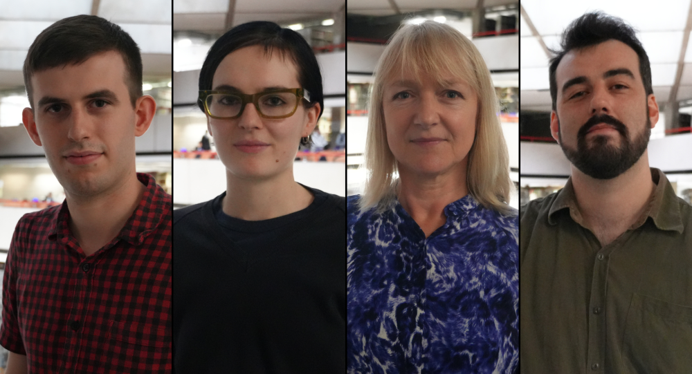 Headshots of University Challenge Team